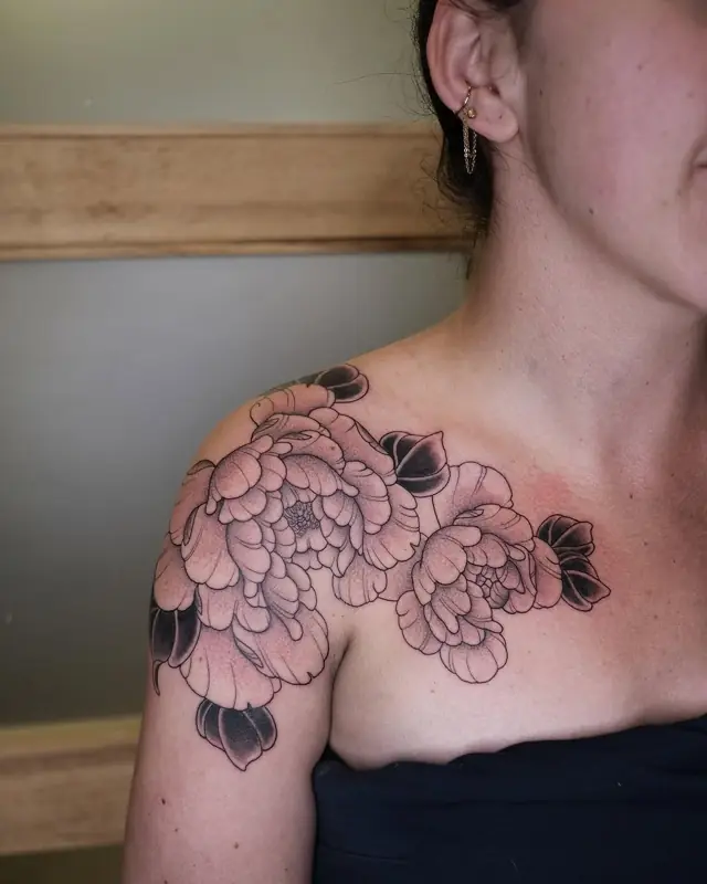 Tatouage réalisé au salon 2