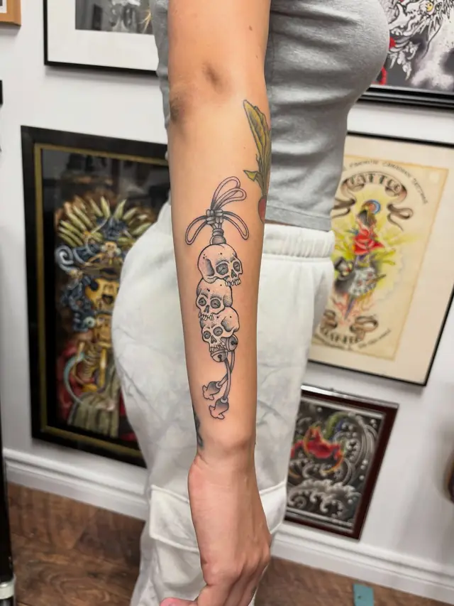 Tatouage réalisé au salon 26