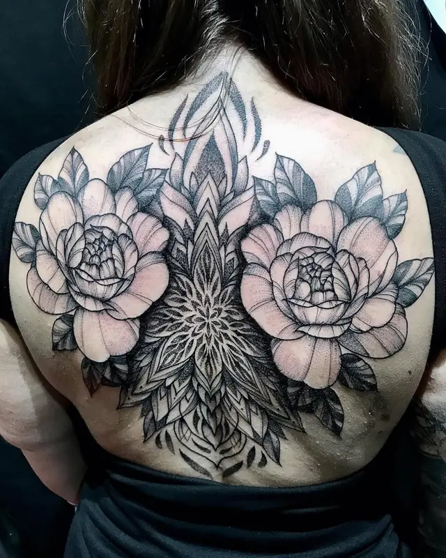 Tatouage réalisé au salon 1