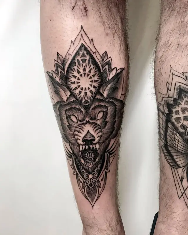 Tatouage réalisé au salon 4