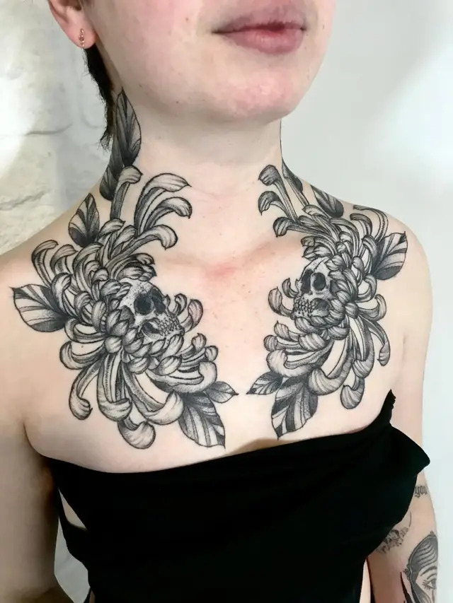 Tatouage réalisé au salon 27