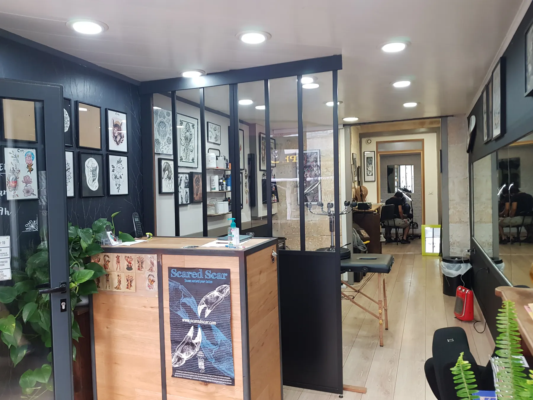 L'intérieur du salon